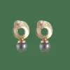 Dormeuses Perles de Tahiti Diamants
