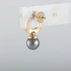 Dormeuses Perles de Tahiti Diamants