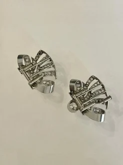 Double Clip Or Et Diamants