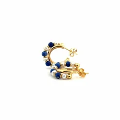 Doubles Créoles Or Jaune 18k