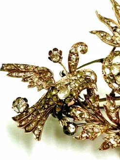 Ensemble broche et bague Empire austro-hongrois