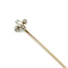 Epingle À Cravate - Or, Diamants & Perle