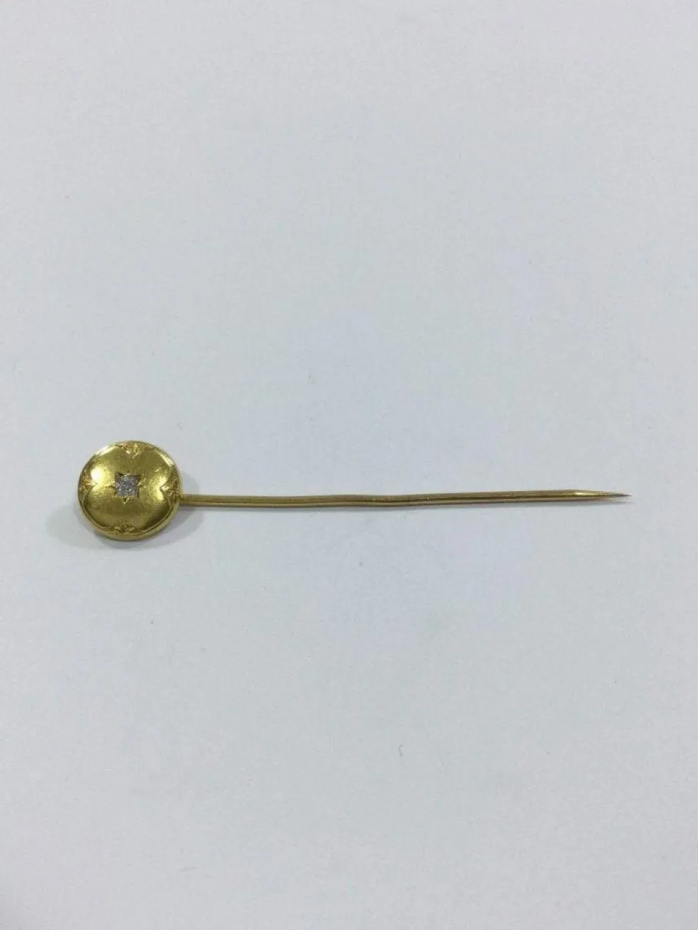 Epingle à Cravate Or Et Diamant