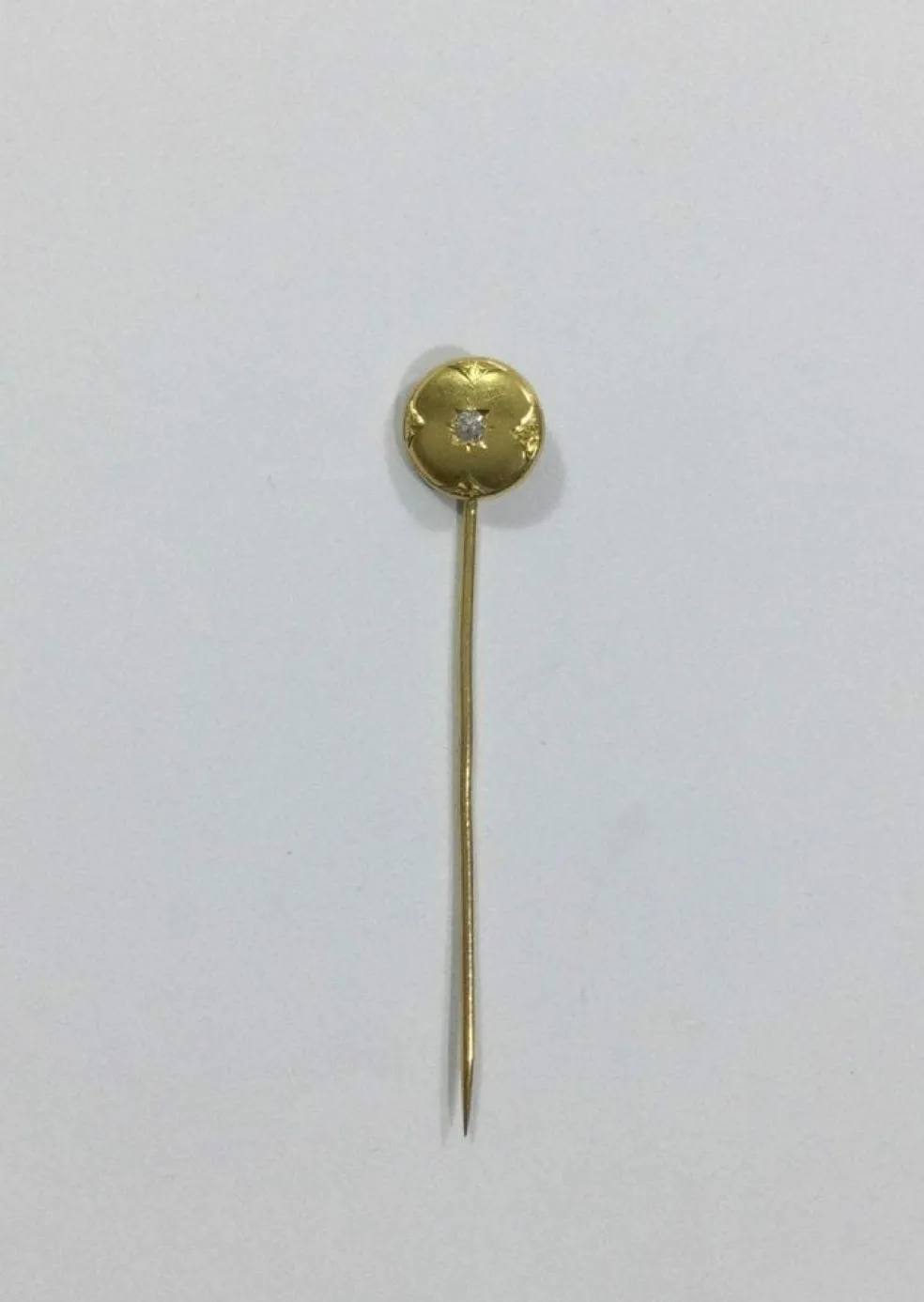 Epingle à Cravate Or Et Diamant