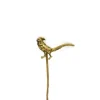Epingle à cravate or jaune