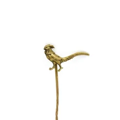 Epingle à cravate or jaune
