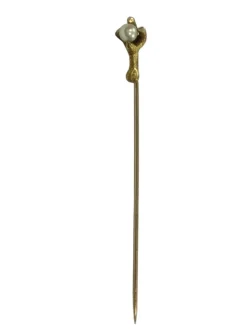Epingle à Cravate patte d'aigle Perle