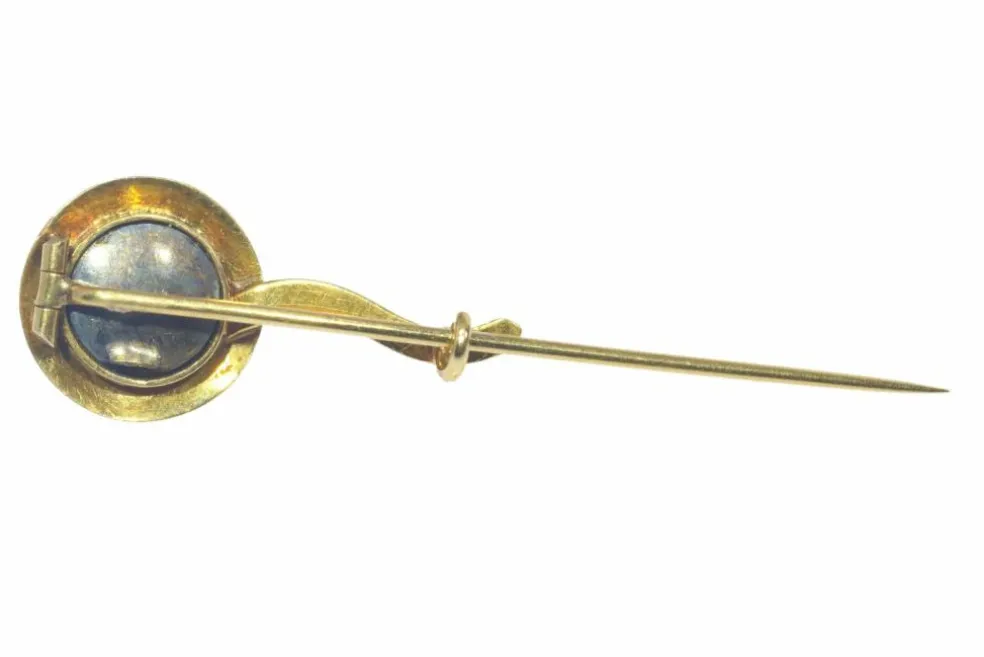 Epingle antique Diamant taillé en rose