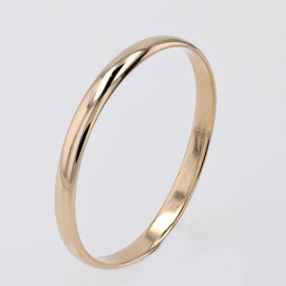 Fine Alliance homme or jaune
