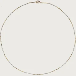 Fine chaîne ancienne maille agrafe