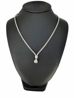 FOPE Collier avec pendentif en or blanc