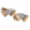 FRED - boucles d'oreilles en or et acier