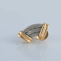 FRED - boucles d'oreilles en or et acier
