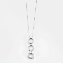 FRED - SUCCESS - Collier en or gris et diamants.