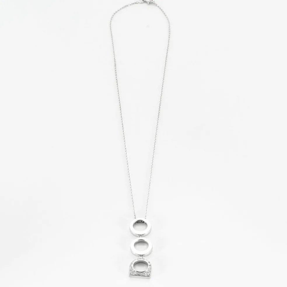 FRED - SUCCESS - Collier en or gris et diamants.