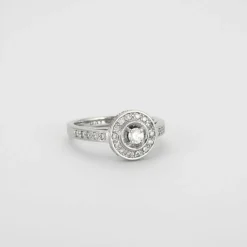 GAYUBO - Bague Solitaire ronde