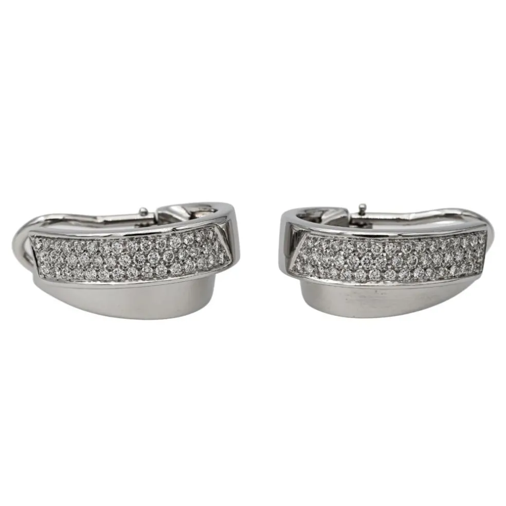Giorgio Visconti Boucles d'oreilles Or blanc Diamant
