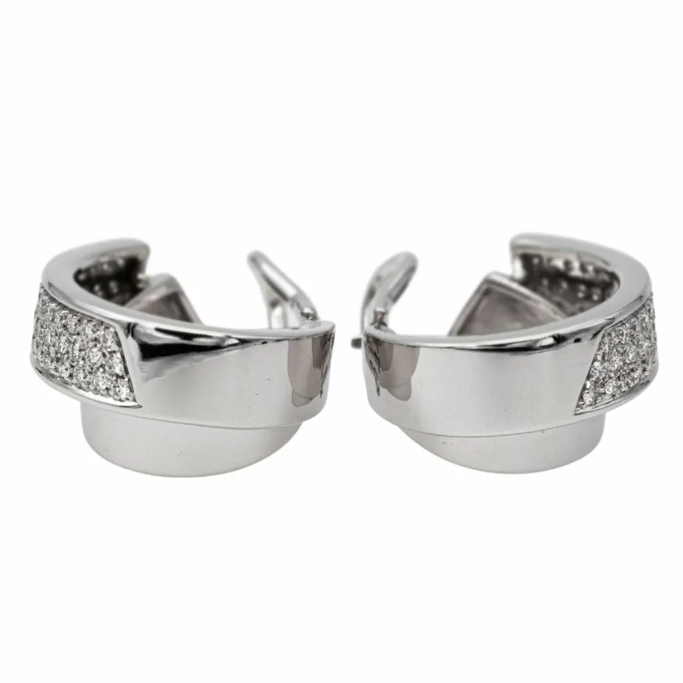 Giorgio Visconti Boucles d'oreilles Or blanc Diamant