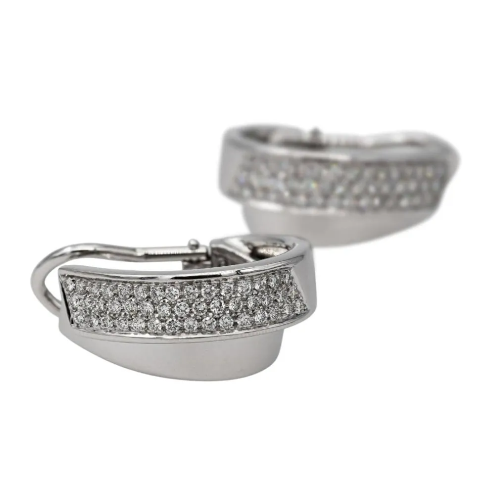 Giorgio Visconti Boucles d'oreilles Or blanc Diamant