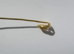 Grande épingle broche 1900 serpents Ouroboros