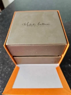 Hulchi Belluni - Alliance or rose et diamants