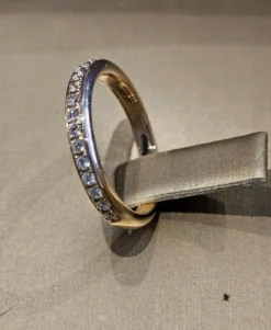 Hulchi Belluni - Alliance or rose et diamants