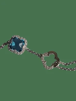 Hulchi Belluni - Bracelet améthyste or blanc et diamants