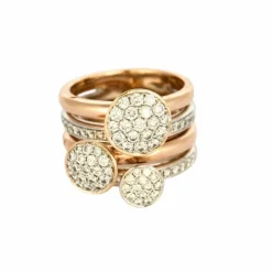 HULCHI BELLUNI - Funghetti - Bague en or et diamants