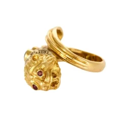 ILIAS LALAOUNIS - Bague Chimère en or jaune