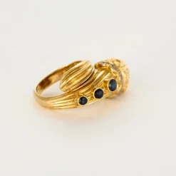 ILIAS LALAOUNIS - Bague Chimère en or jaune