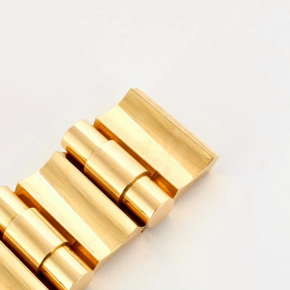 Important Bracelet Tank en or jaune