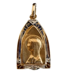 J.holy - Médaille 2 Ors Art Nouveau