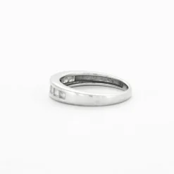 Jonc Or Gris et Diamants