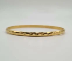 Jonc or jaune 18 carats