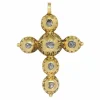 La croix en diamant Ciselé : un joyau unique de l'art baroque