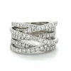 LEO PIZZO - Bague or blanc et diamants