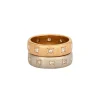 Lot de deux bagues or rose et blanc avec diamants