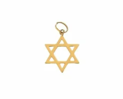 Magen David en or jaune