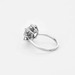 Marguerite Diamant en or blanc