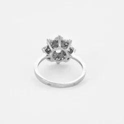 Marguerite Diamant en or blanc