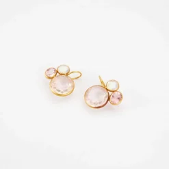 MARIE HELENE DE TAILLAC - Boucles d'oreilles Pierres de lune