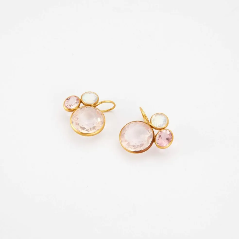 MARIE HELENE DE TAILLAC - Boucles d'oreilles Pierres de lune