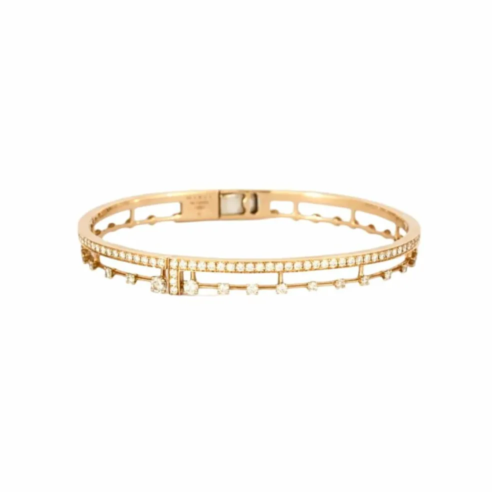 MARLI - Avenues - Bracelet en or rose et diamants