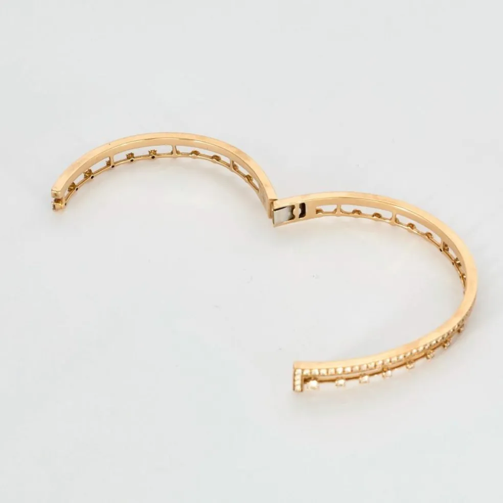 MARLI - Avenues - Bracelet en or rose et diamants