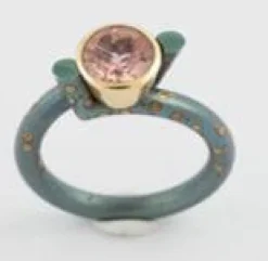 Martin Spreng bague titane et tourmaline