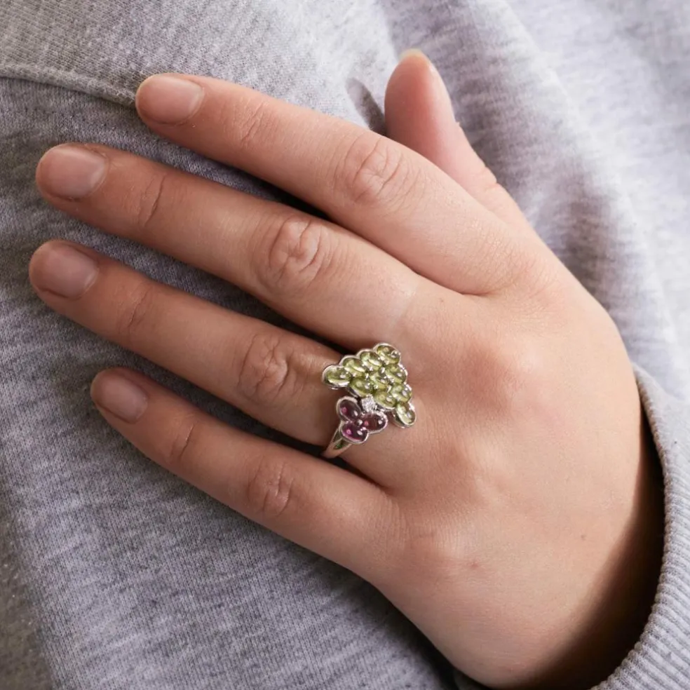 MAUBOUSSIN - Bague "Grappe"