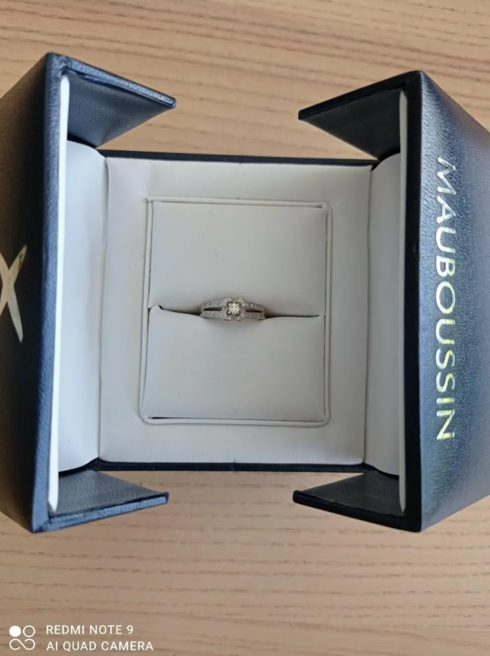 MAUBOUSSIN - Chance of Love n°1 - Bague or blanc et diamants