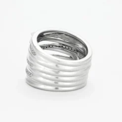 MAUBOUSSIN - Kiff & Kiss - Bague or blanc, diamants