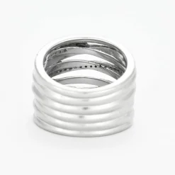 MAUBOUSSIN - Kiff & Kiss - Bague or blanc, diamants
