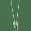 MAUBOUSSIN - LE VICE et LA VERTU- Collier "Le Vice" or blanc et diamants